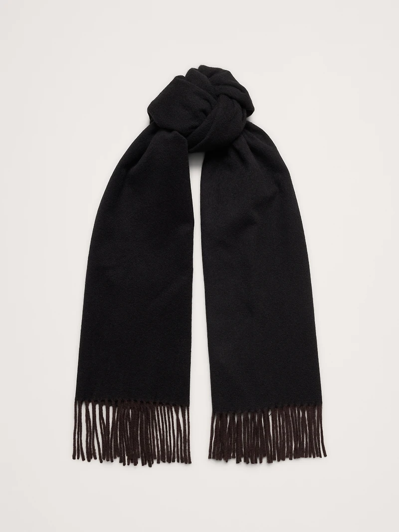 Italian Wool-Cashmere Scarf