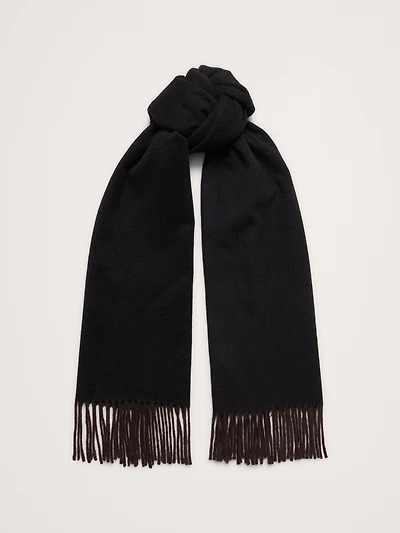 Italian Wool-Cashmere Scarf