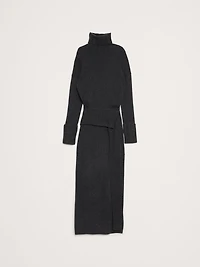 Merino-Cotton Maxi Sweater Dress