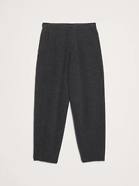 Merino-Cotton Barrel Sweater Pant