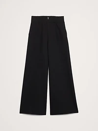 Wide-Leg Crop Everywhere Ponte Pant
