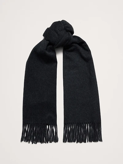 Italian Wool-Cashmere Scarf