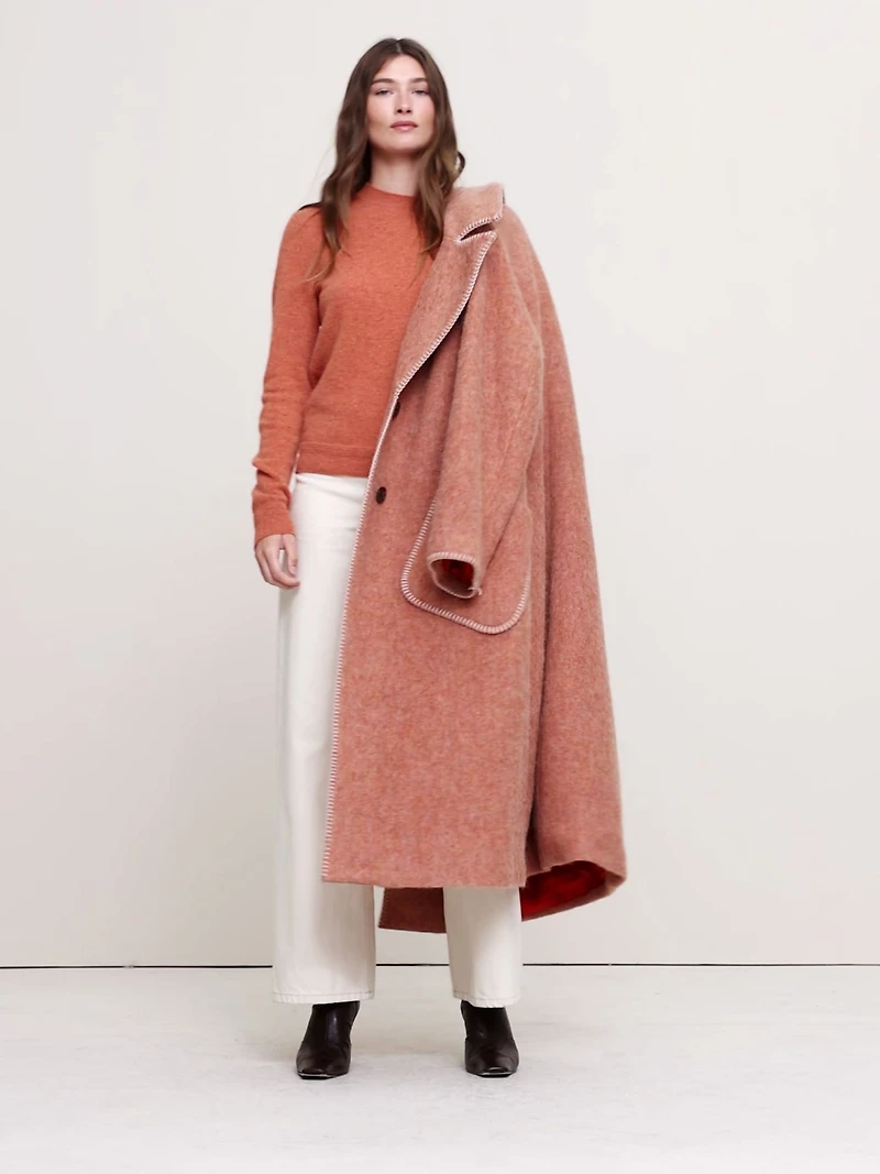 Lightweight Cashmere Crew-Neck Sweater