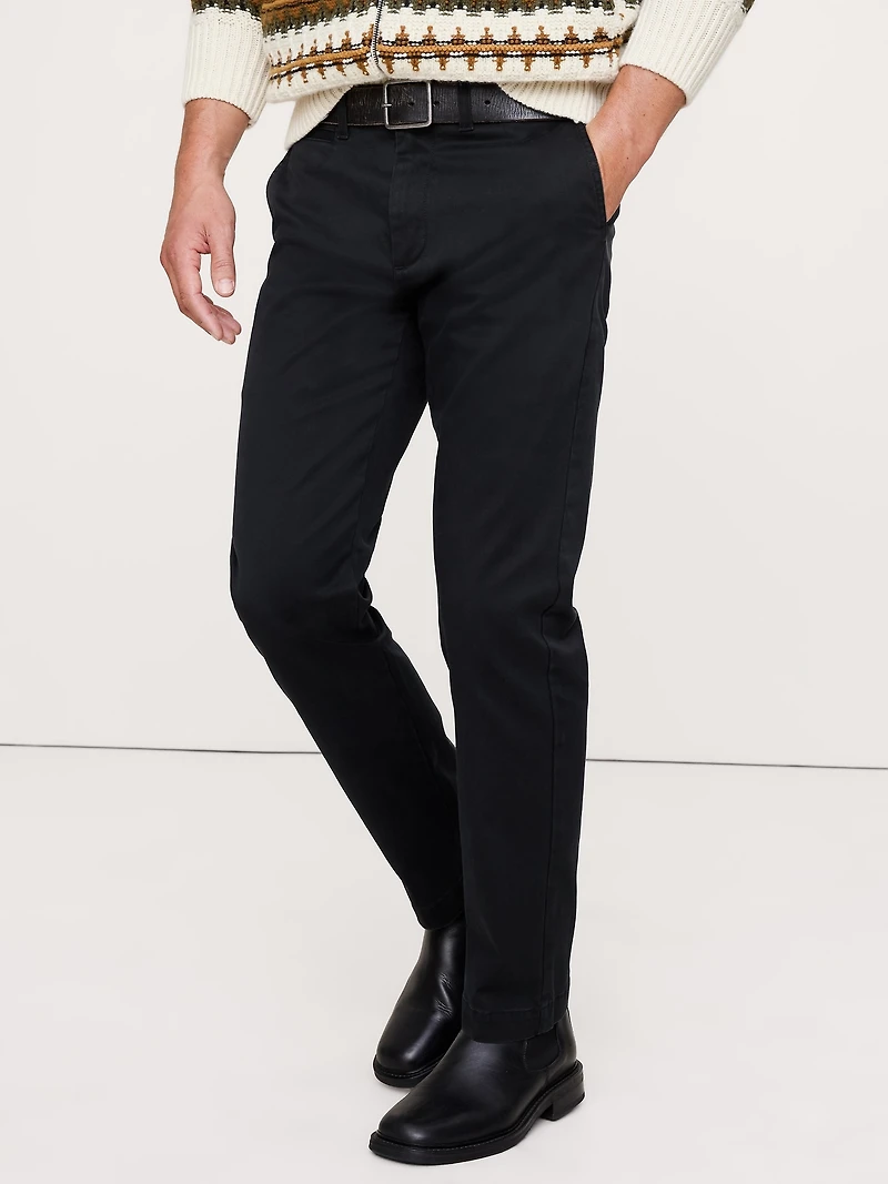 Straight Lived-In Chino