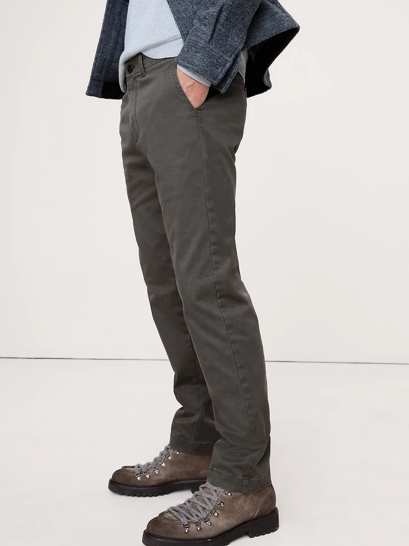 Straight Lived-In Chino