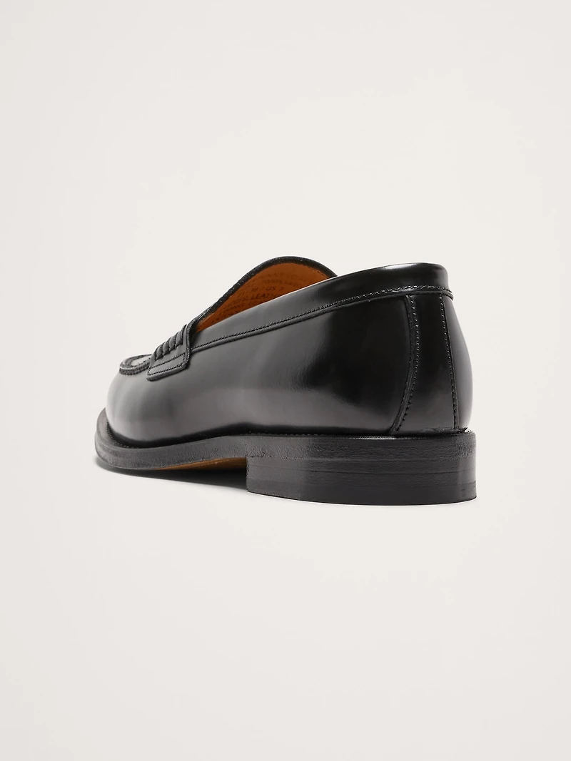 Italian Leather Penny Loafer