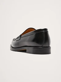 Italian Leather Penny Loafer