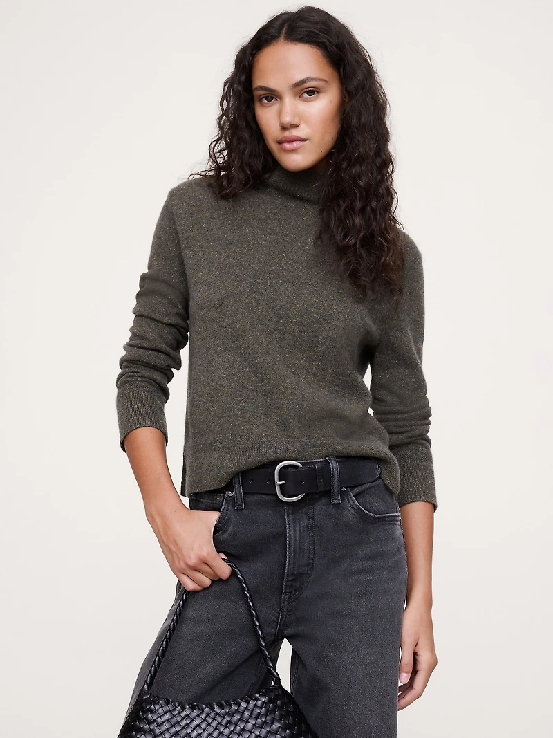 Cashmere Turtleneck Sweater