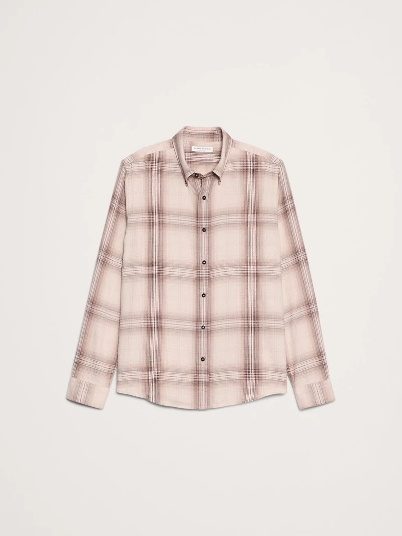 Standard-Fit Lightweight Flannel Shirt