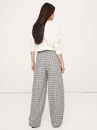 Ultra-High Rise Relaxed Barrel Donegal Pant