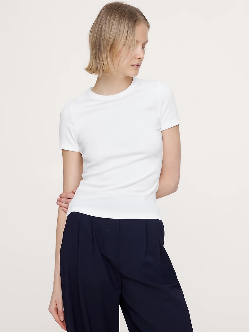 Ribbed Baby T-Shirt