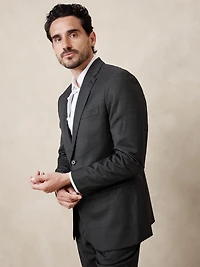 Signature Italian Nailhead Suit Jacket