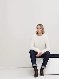 Cotton Crew-Neck Sweater