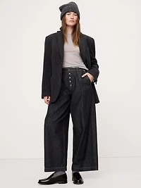 Sheer Lyocell-Wool Long-Sleeve T-Shirt