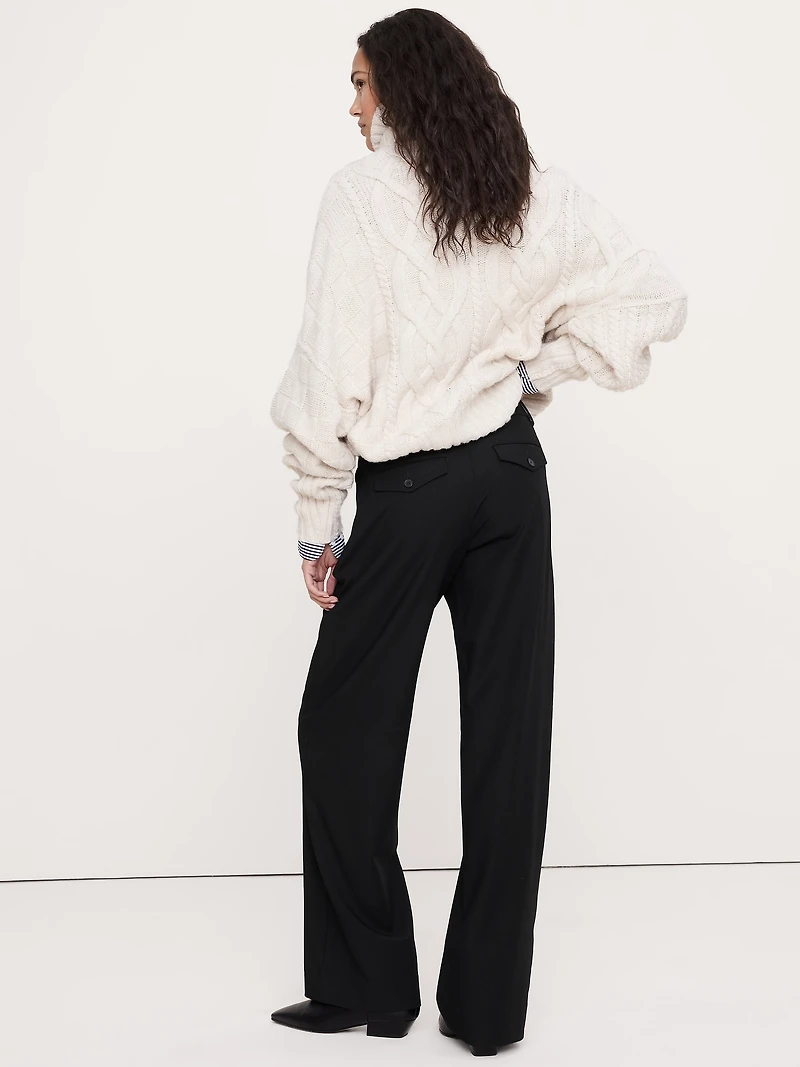 The Everyday Wide-Leg Pant in City Stretch