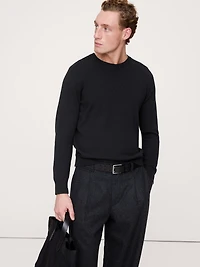 Cotton Crew-Neck Sweater