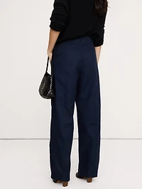 Ultra-High Rise Barrel Soft Chino