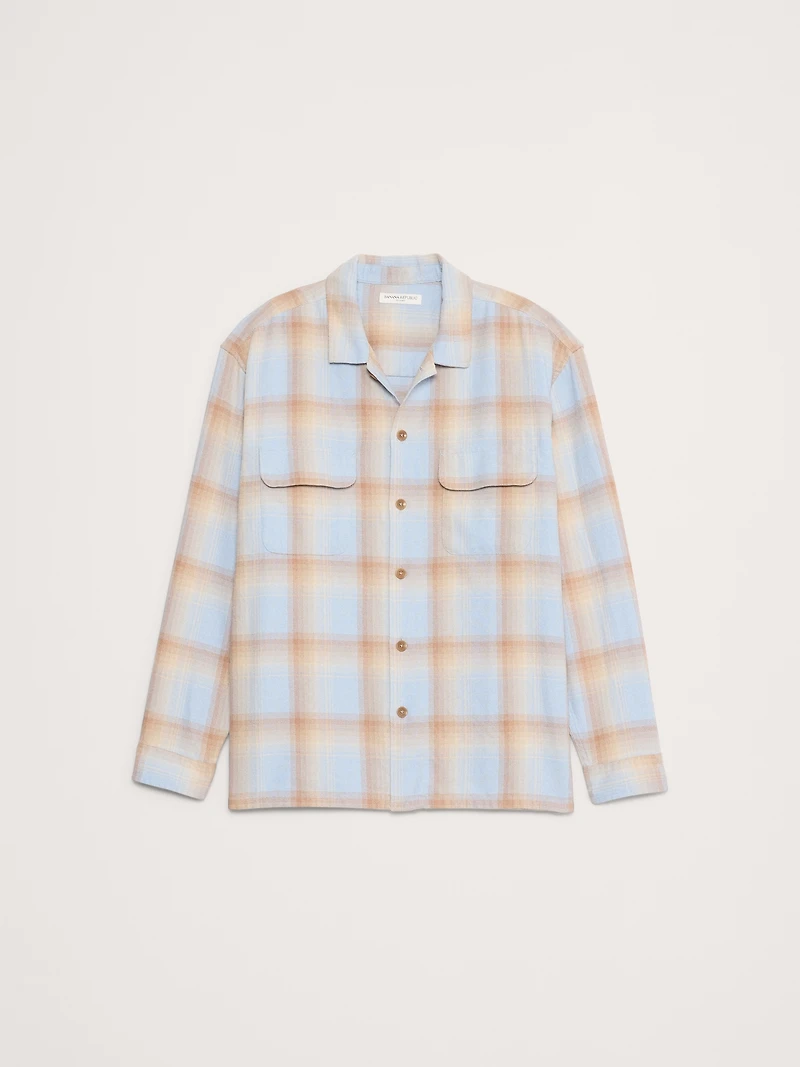 Relaxed-Fit Washed Cotton Resort Shirt