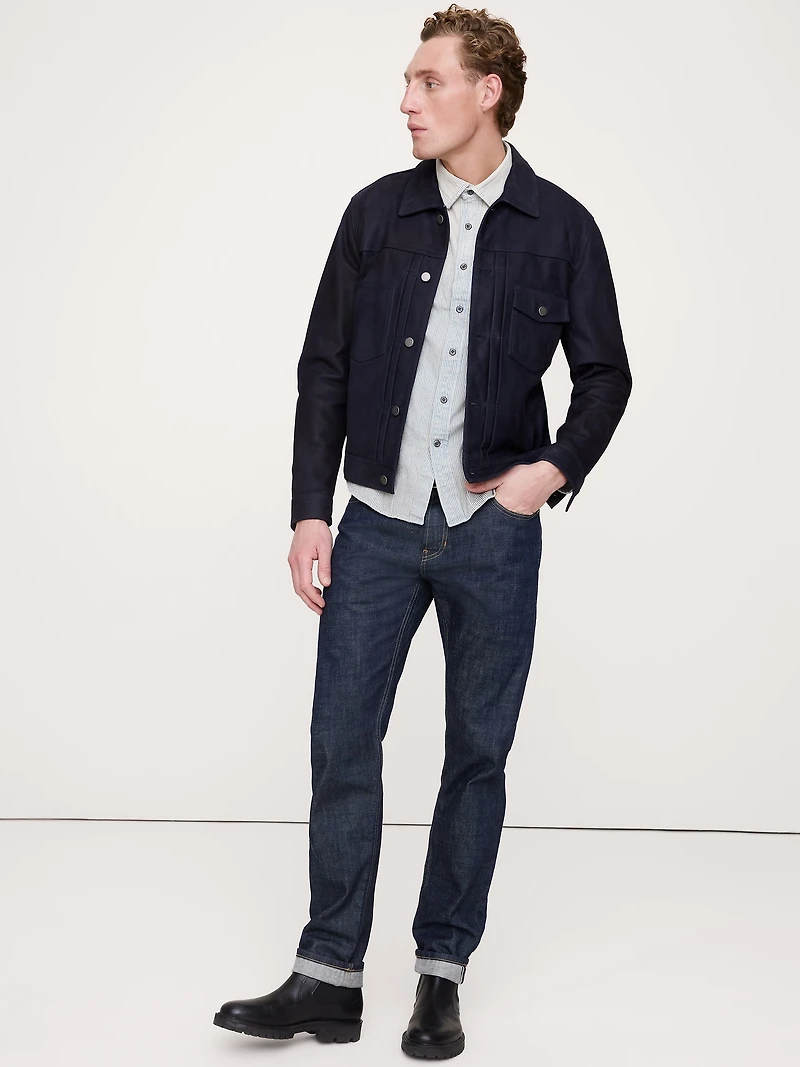 Relaxed-Fit Washed Denim Shirt