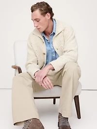 Relaxed-Fit Washed Denim Shirt