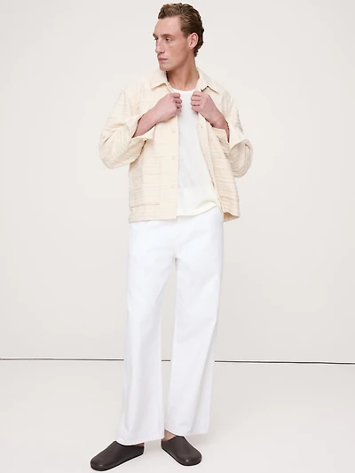 Rope Jacquard Overshirt