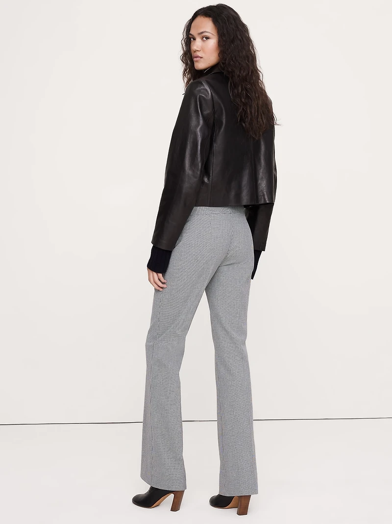 Mid-Rise Slim Bootcut Pant