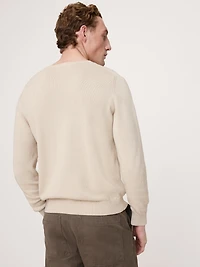 Cotton Crew-Neck Sweater