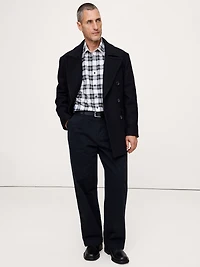 Relaxed-Fit Slub Cotton Shirt