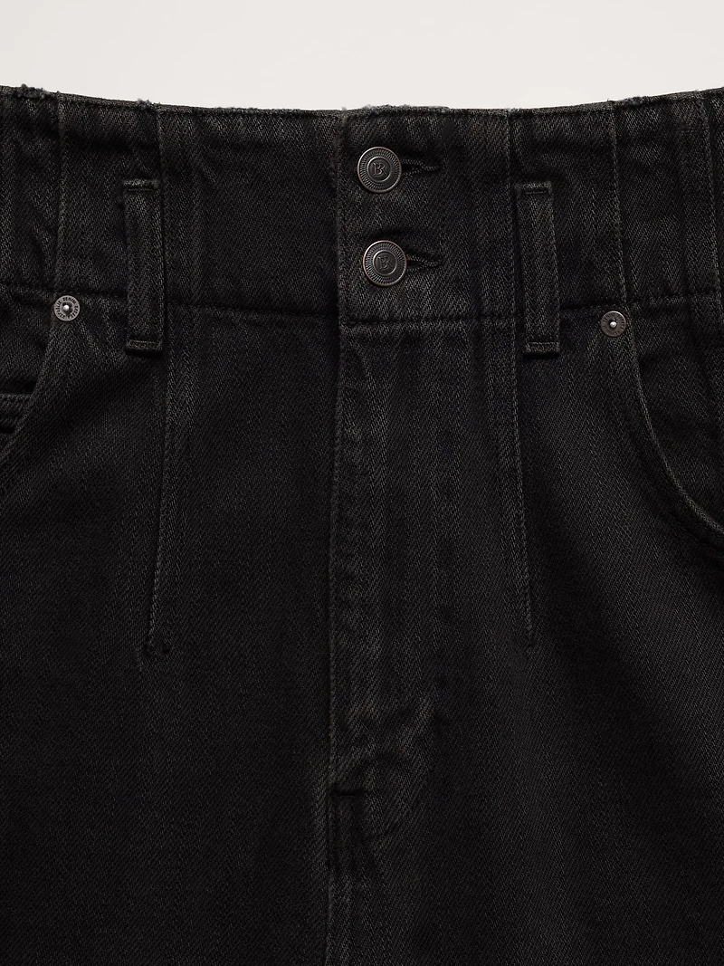 Ultra-High Rise Culotte Jean