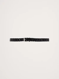 Woven Leather Belt