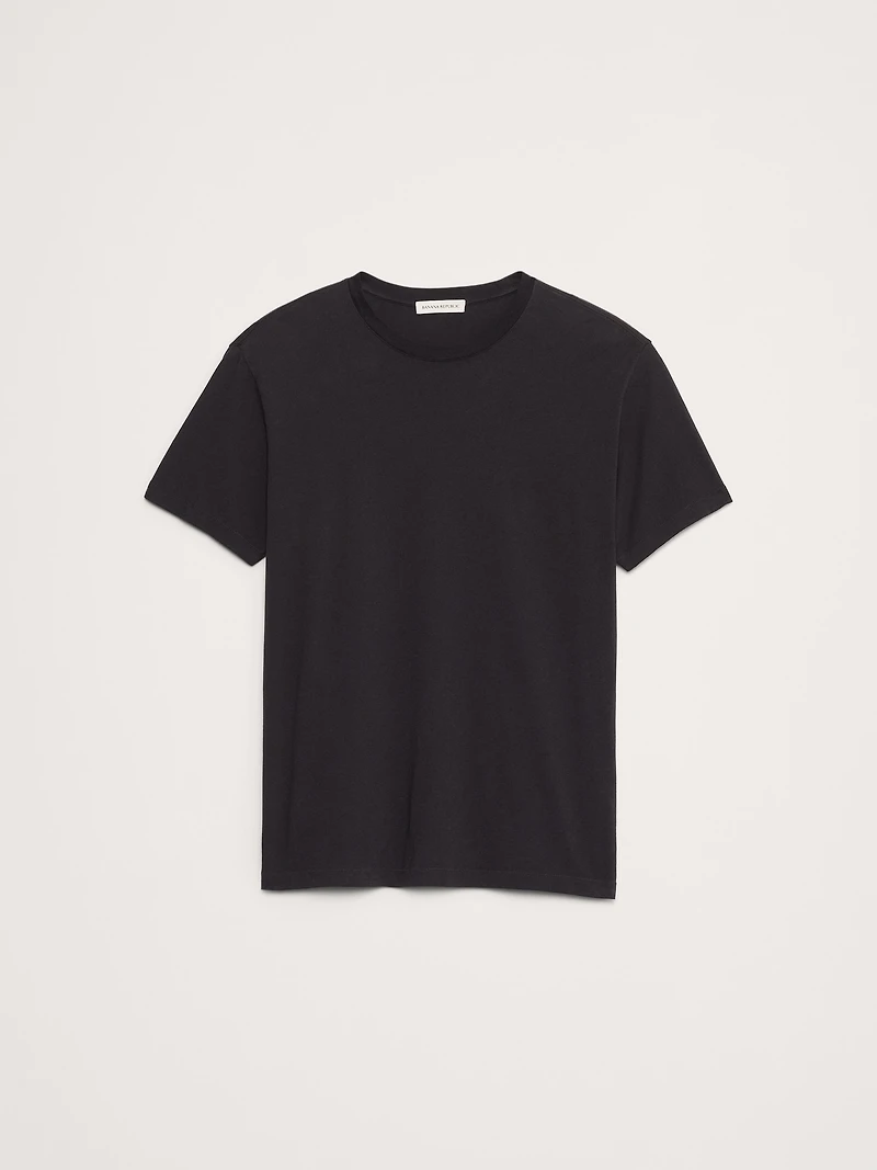 Lightweight Cotton Crew-Neck T-Shirt