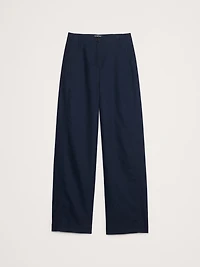 Ultra-High Rise Barrel Soft Chino