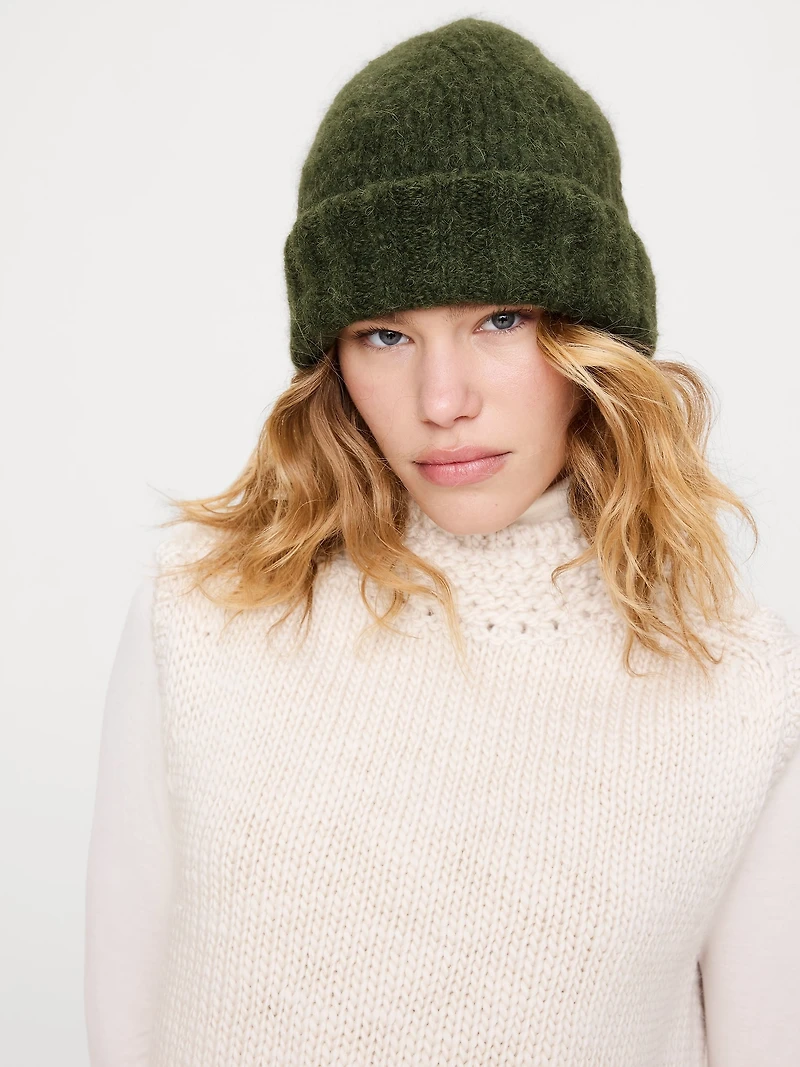 Italian Alpaca-Blend Beanie