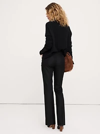 Mid-Rise Slim Bootcut Pant