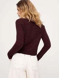 Italian Alpaca-Blend Cardigan