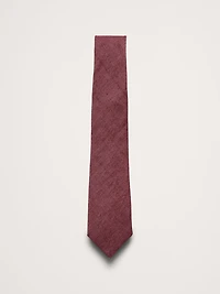 Textured Linen Tie