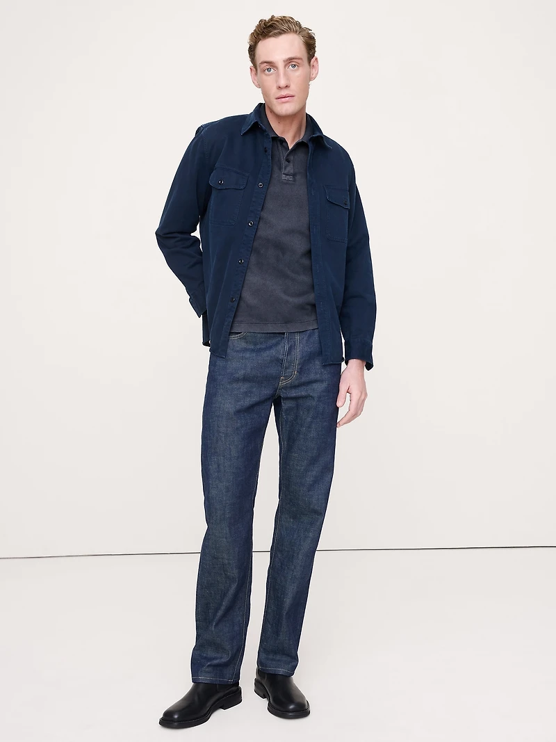 Sun-Washed Pique Polo