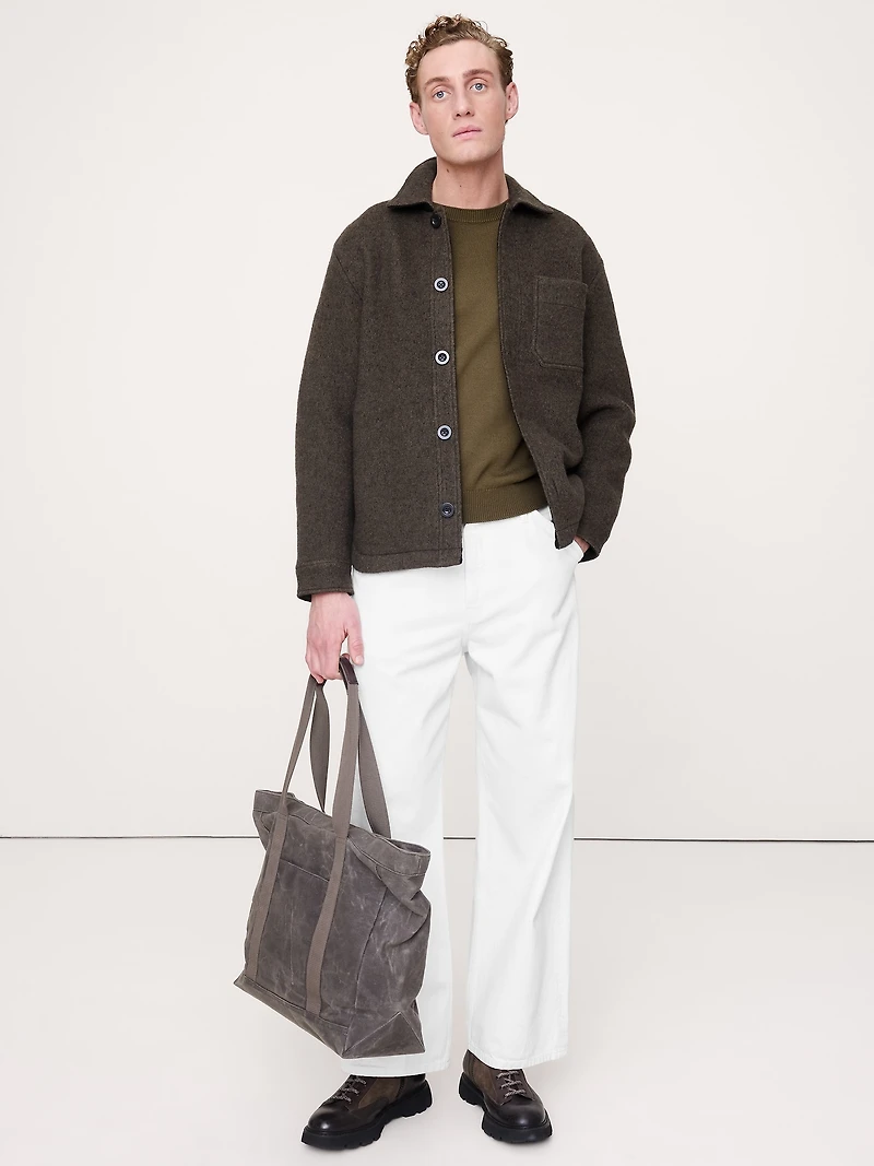 Cotton Crew-Neck Sweater