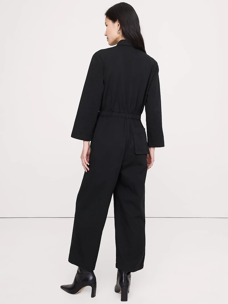 Stretch-Cotton Boilersuit