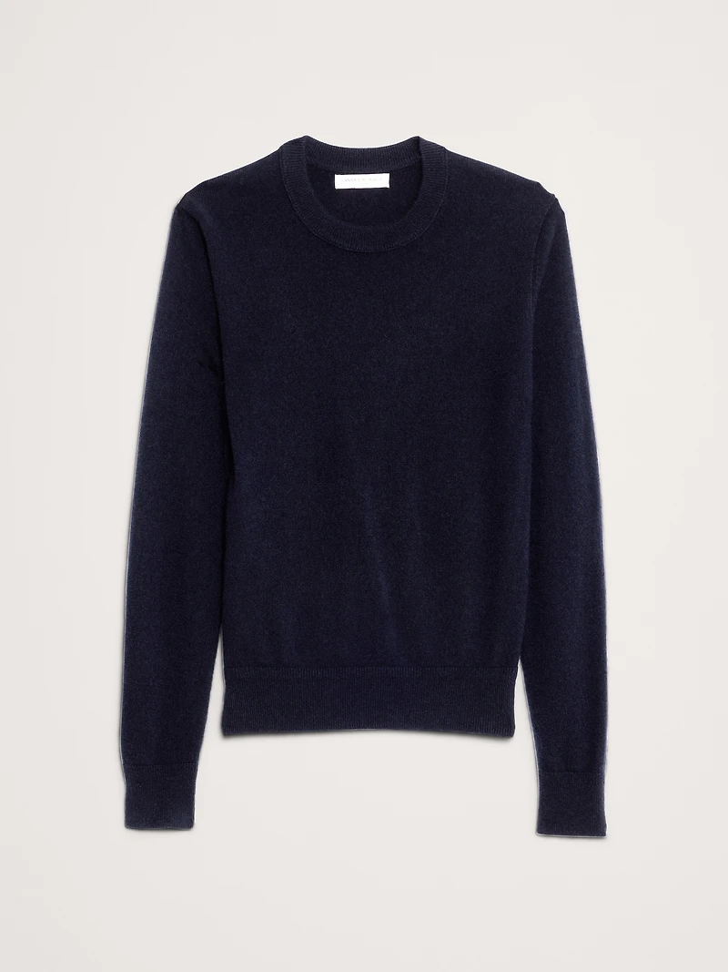 Classic Cashmere Crew-Neck Sweater