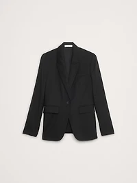 Slim Italian Lightweight Wool Blazer