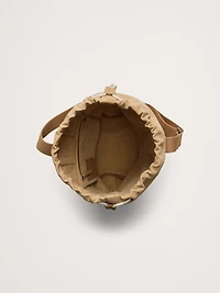 Cotton Canvas Crossbody Bag