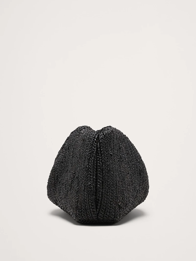 Raffia Clutch