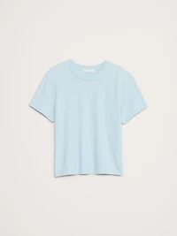 Cotton Slub Crew-Neck T-Shirt