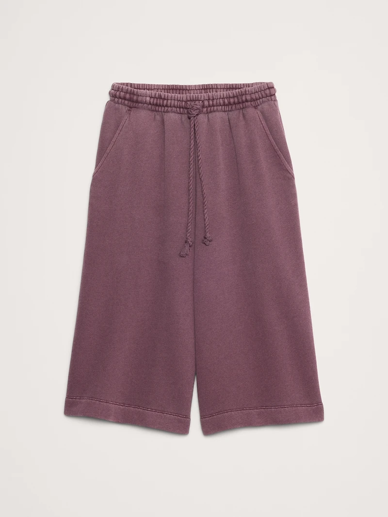 French Terry Bermuda Short