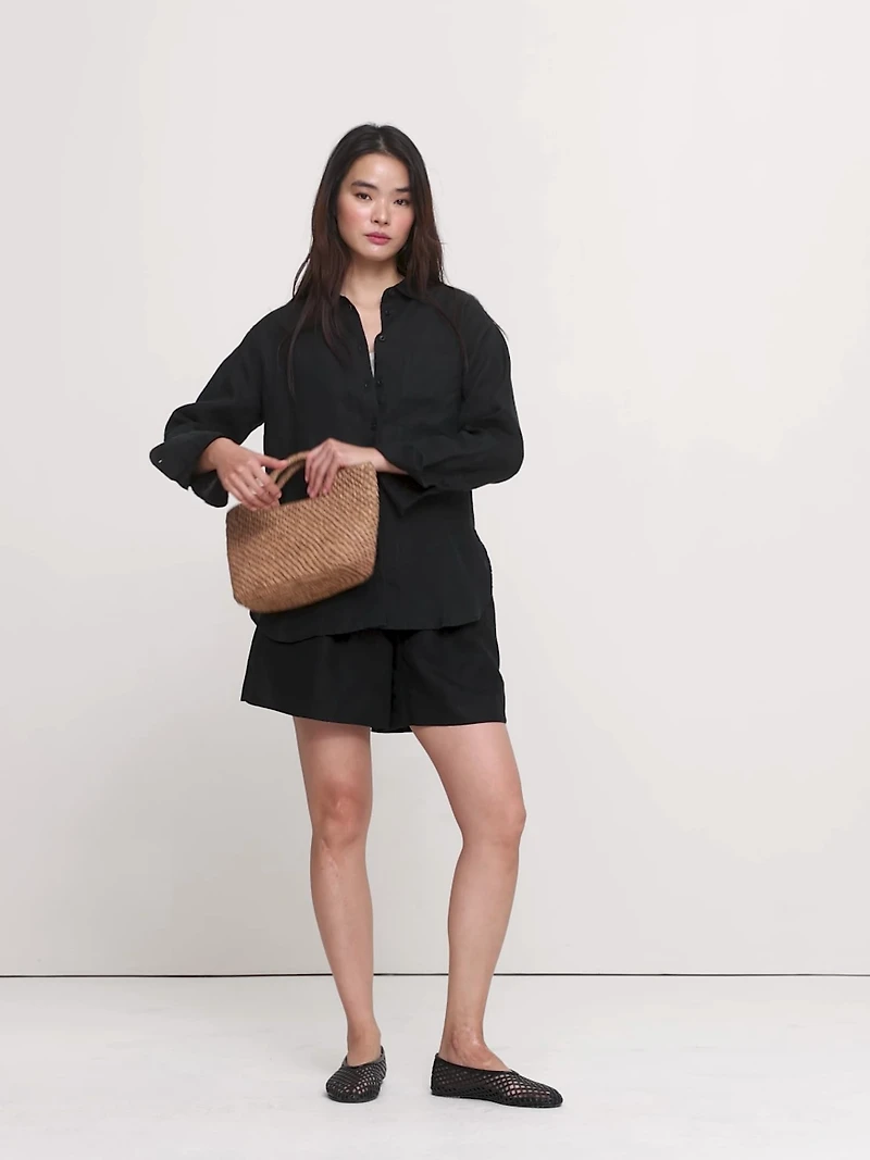 The Oversized Linen Shirt