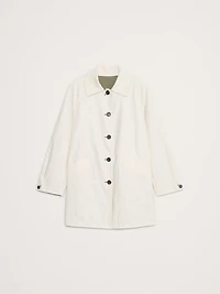 Short Reversible Cotton Car Coat