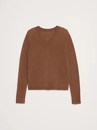 Lightweight Cashmere V-Neck Sweater