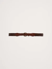 Braided Leather Belt