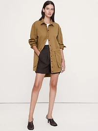 Cotton Twill Utility Tunic